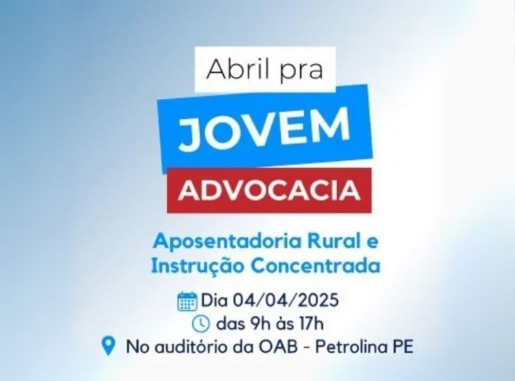 Aposentadoria Rural e Instrução Concentrada